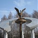 Скульптура аиста с птенцами в гнезде (ru) in Мiнск city
