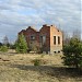 Ruins of brick building