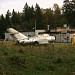 На этом месте стоял самолёт МиГ-15УТИ в городе Москва