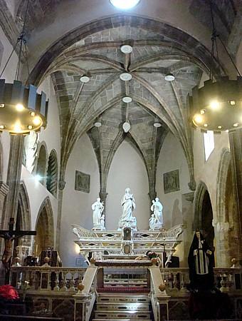Interno Della Chiesa Di San Francesco Alghero