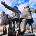 Monument to Siberians - defenders of Moscow