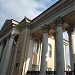 Вход-колоннада в санаторий «Смена» в городе Евпатория