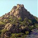 Summit - Escorpión Peak (Castle Peak) in Los Angeles, California city