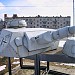 Трофейная немецкая бронетехника и артиллерия в городе Москва