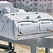Трофейная немецкая бронетехника и артиллерия в городе Москва