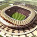 Soccer City Stadium in Johannesburg city