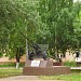 Памятник 45-мм пушке в городе Воткинск