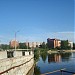 Дамба Берёзовского залива в городе Воткинск