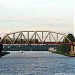 Хлебниковский мост Савёловского направления МЖД через канал имени Москвы в городе Долгопрудный