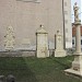 Nepomuki Szent János oszlop és papi sírok in Fertőrákos city