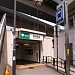 Entrance/Exit A2 of Shin-itabashi Subway Station in Tokyo city