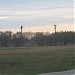 Позиция ЗРК С-300 в городе Домодедово