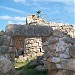 Megalithic wall and settlement nuragic of Palmavera