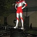 Ultraman statue in Tokyo city