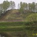 Отвалы известняка в городе Москва