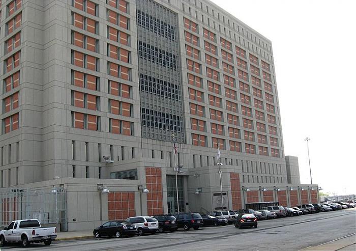 Metropolitan Detention Center Brooklyn New York City New York
