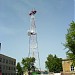 Башня радиорелейной связи в городе Мичуринск