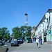 Башня радиорелейной связи в городе Мичуринск