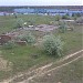 Fundaţia unui bloc nefinalizat în Sîngera oraş