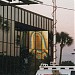 Virgin Mary Shaped Stain in the Window in Clearwater, Florida city