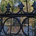 Историческая ограда с воротами городской усадьбы Г. М. фон Вогау в городе Москва