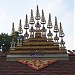 Lao Temple Roof in Lowell, Massachusetts city
