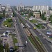 Индустриальный путепровод в городе Киев