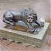 Скульптура льва в городе Смоленск