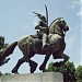 Конный памятник герою Албании Георгию Скандербегу