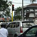 Perempatan BI Mataram di kota Матарам