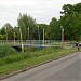 Fietsbrug over de Vossenbeltleiding in Hengelo Overijssel city