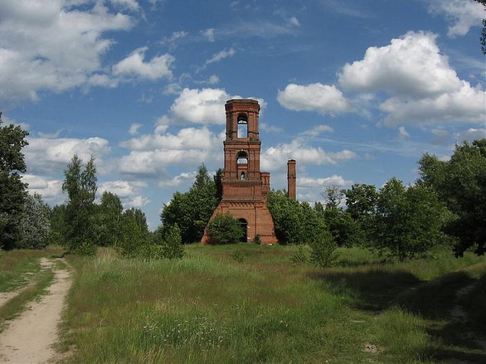 Никольское, урочище Церковь Николая Чудотворца