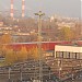 Осветительная мачта электродепо «Черкизово» ТЧ-13 Московского метрополитена в городе Москва