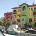 Old renovated building in Tirana city