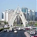 Clock Tower Roundabout in Dubai city