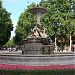 Fuente de los Galápagos en la ciudad de Madrid