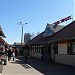 Purvciems market in Riga city