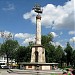 Здесь находился фонтан «Рижский» в городе Москва
