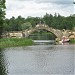 Горбатый мост в городе Гатчина
