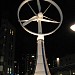 A wind power generator in Tokyo city