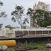 Abandoned 50-passenger hovercraft at Belapur