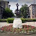 Скульптурная декоративная композиция «Кобыз» в городе Караганда