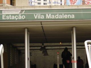 Estação Vila Madalena Metrô São Paulo