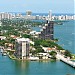Biscayne Island in Miami, Florida city