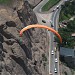 Parapente en Miraflores en la ciudad de Lima