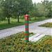 Пограничный столб в городе Асбест