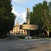 Указатель ЗТМК возле заводоуправления в городе Запорожье