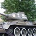Памятник военной технике Т-34 в городе ЗАТО Горный (Чита-46)