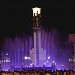 Фонтан на площади Первостроителей в городе Жезказган