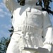 Monument to the Hunter and Working woman of a fur facilities in Moscow city